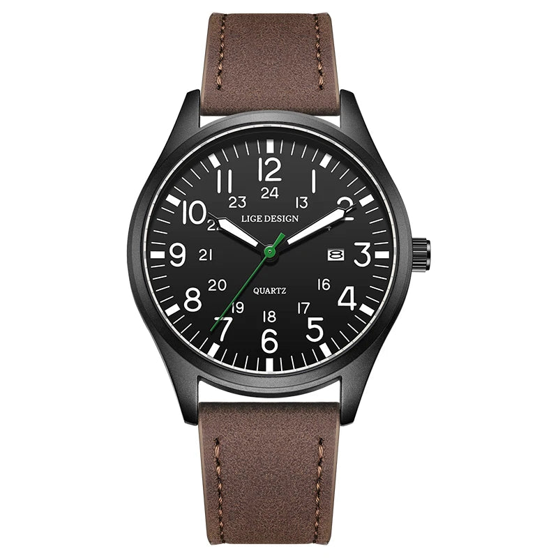 AeroField Classic Pilot Watch – Style, Precision & Everyday Reliability
