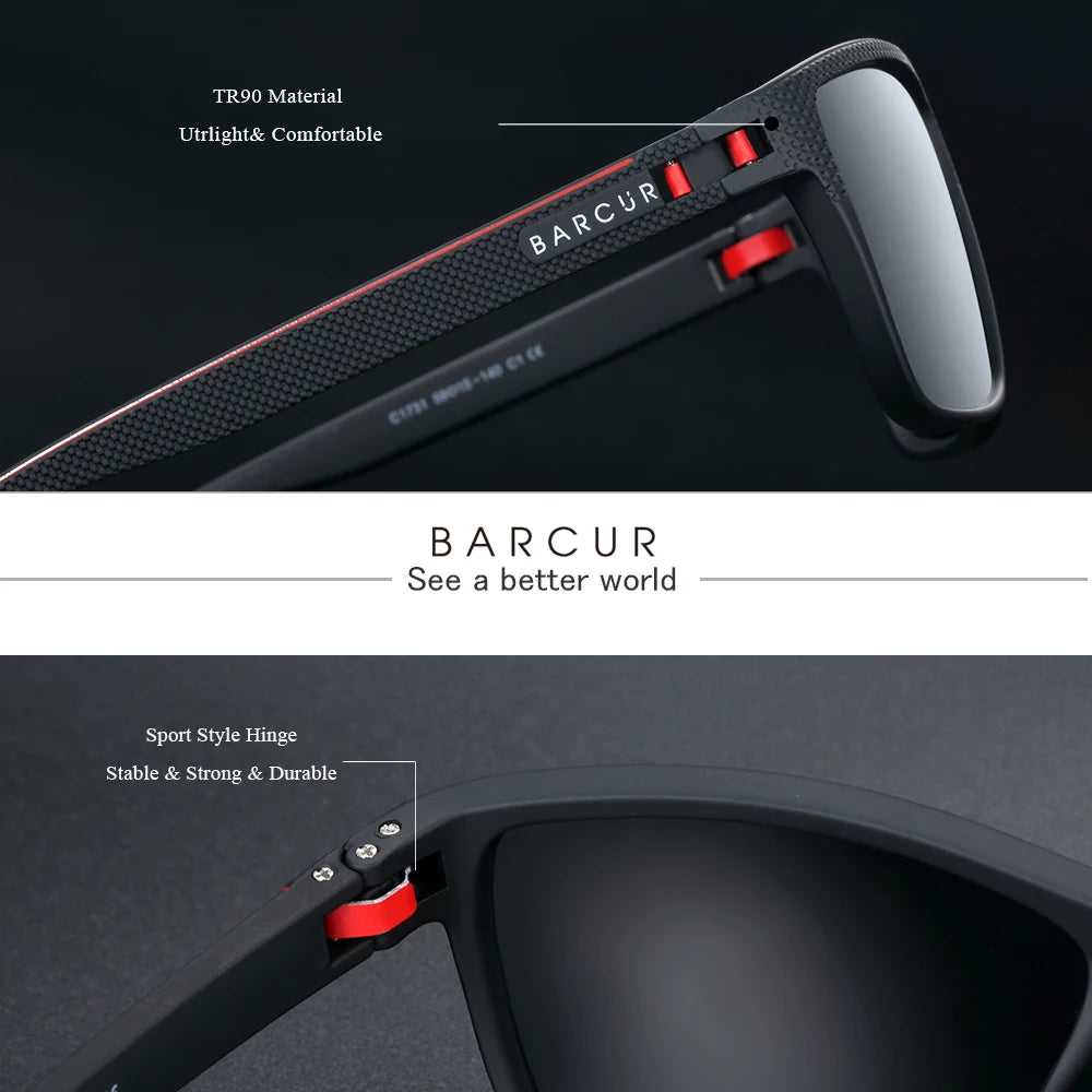 Barcur EdgeShield™ Polarized Sunglasses