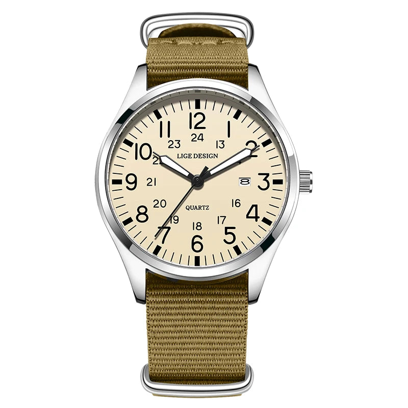 AeroField Classic Pilot Watch – Style, Precision & Everyday Reliability