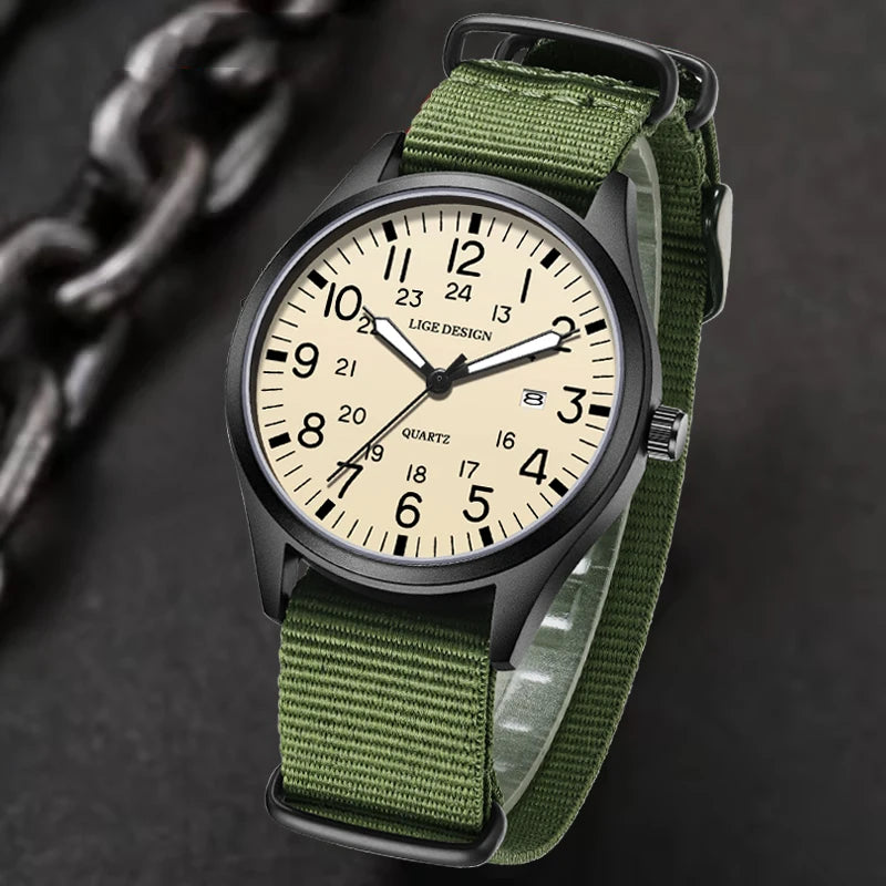 AeroField Classic Pilot Watch – Style, Precision & Everyday Reliability