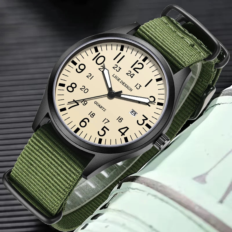 AeroField Classic Pilot Watch – Style, Precision & Everyday Reliability