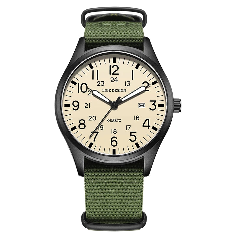 AeroField Classic Pilot Watch – Style, Precision & Everyday Reliability